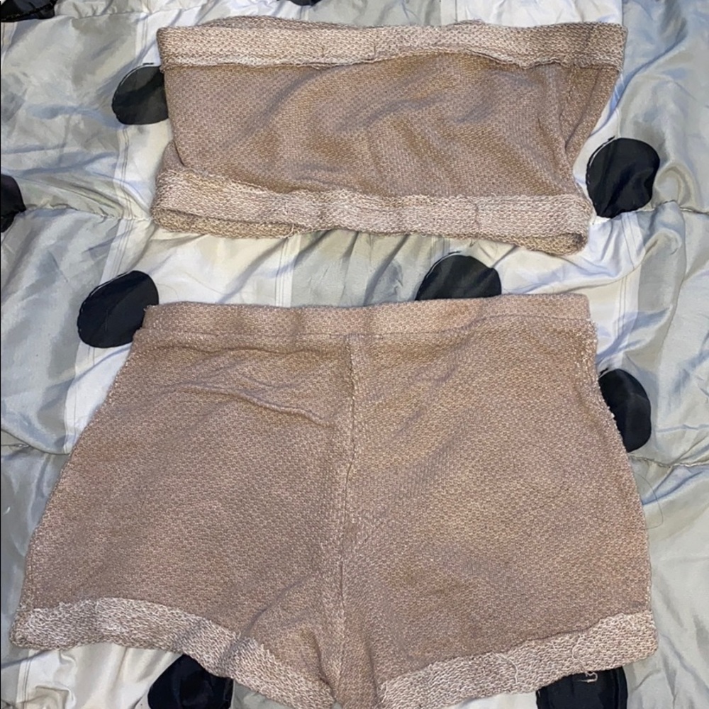 Two piece short set